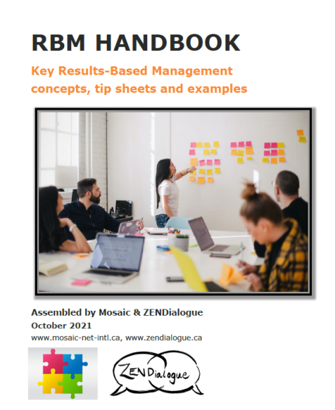 RBM HANDBOOK Key Results-Based Management Concepts, Tip Sheets And ...